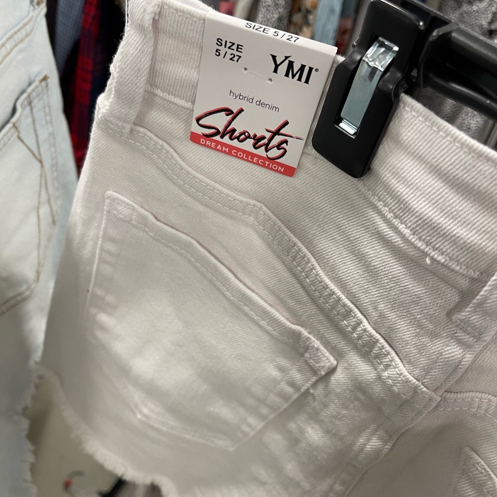 White shorts
